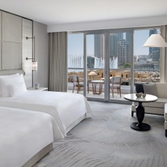 Отель Address Downtown 5* Стандартный номер с 2 отдельными кроватями