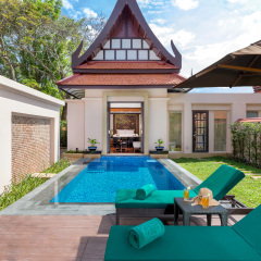 Banyan Tree Phuket Hotel 5* Вилла Делюкс разные типы кроватей фото 8