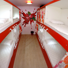 Гостиница HQ Hostelberry Кровать в общем номере с двухъярусной кроватью фото 34