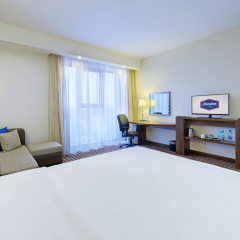 Гостиница Hampton by Hilton Волгоград Профсоюзная 4* Стандартный номер с различными типами кроватей фото 10