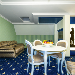 Гостиница Lermont 3* Стандартный семейный номер с двуспальной кроватью фото 2