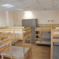 Hostel White Nights on Sadovaya Кровать в общем номере с двухъярусной кроватью фото 6