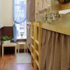 Гостиница HostelAstra Na Basmannom 2* Кровати в общем номере с двухъярусными кроватями фото 6