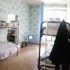 Hostel Dom Ohotnika Кровать в общем номере с двухъярусными кроватями фото 2