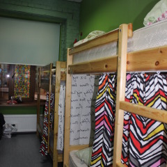 Red House Hostel Кровать в общем номере двухъярусные кровати фото 5
