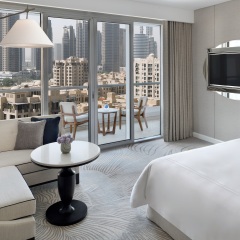 Отель Address Downtown 5* Номер Премьер с различными типами кроватей фото 2