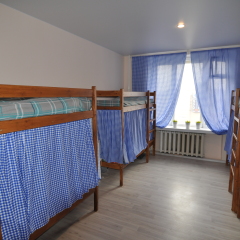 Hostel Dobryij Кровать в мужском общем номере с двухъярусной кроватью фото 3