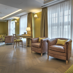Отель Relais le Chevalier Улучшенный люкс с различными типами кроватей фото 3