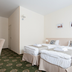 Гостиница Roomp Старосадский Стандартный номер с 2 отдельными кроватями фото 8