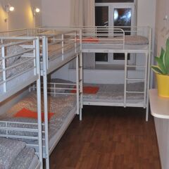 Хостел Абрикос Кровать в общем номере с двухъярусными кроватями фото 2
