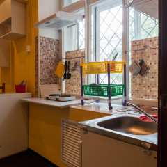 Hostel Aquarel Кровать в общем номере с двухъярусной кроватью фото 13