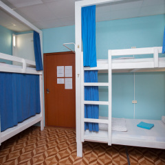Laguna Hostel Кровать в общем номере с двухъярусной кроватью фото 8
