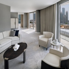 Отель Address Downtown 5* Представительский люкс с различными типами кроватей фото 3