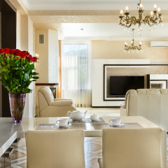 Hotel Gold&Glass Президентский люкс с разными типами кроватей фото 10