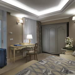 Отель Relais le Chevalier Улучшенный номер с различными типами кроватей фото 4
