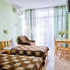 Гостиница Prohlada Breeze Номер Комфорт с различными типами кроватей фото 3