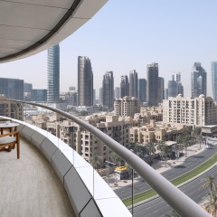 Отель Address Downtown 5* Представительский люкс с различными типами кроватей фото 8