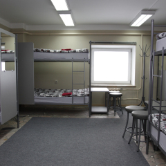 Хостел Krow Hostel Кровать в общем номере с двухъярусной кроватью фото 4
