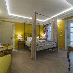 Отель Relais le Chevalier Улучшенный номер с различными типами кроватей фото 5
