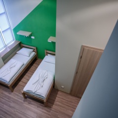 Хостел DREAM Hostel Warsaw Стандартный номер с 2 отдельными кроватями фото 2