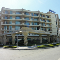 Отель Sandapart Grenada Apartments Болгария, Солнечный берег - отзывы, цены и фото номеров - забронировать отель Sandapart Grenada Apartments онлайн вид на фасад фото 3