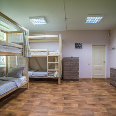 Хостел Есенин Кровать в женском общем номере с двухъярусной кроватью фото 4