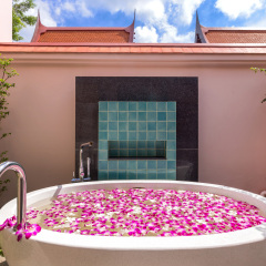 Banyan Tree Phuket Hotel 5* Вилла Делюкс разные типы кроватей фото 7