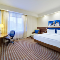 Гостиница Hampton by Hilton Волгоград Профсоюзная 4* Стандартный номер с различными типами кроватей фото 7