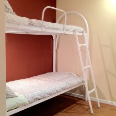 Hostel Nochleg Кровать в общем номере с двухъярусной кроватью фото 12