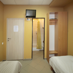 Hostel Podvorie Номер категории Эконом с различными типами кроватей фото 2