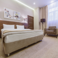 Гостиница Riverside 4* Улучшенный номер с различными типами кроватей фото 2