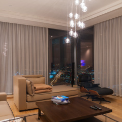 Апартаменты SkyApartments комната для гостей фото 4