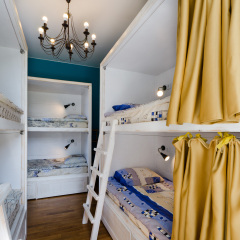Hostel Moroshka Кровать в общем номере с двухъярусной кроватью фото 4