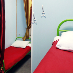 Hostel Aquarel Номер с общей ванной комнатой с различными типами кроватей (общая ванная комната) фото 5