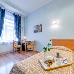 Гостиница Park Lane Inn Улучшенный номер разные типы кроватей фото 3