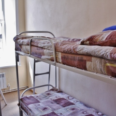 Hostel Avrora Кровать в общем номере с двухъярусной кроватью