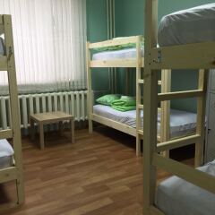 Хостел Иртыш Кровать в общем номере с двухъярусной кроватью фото 9