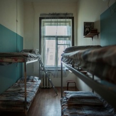 Отель Kinohostel Petya i Volk 2* Кровать в общем номере фото 4