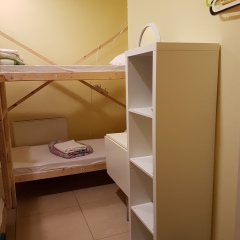 Retro Hostel Кровать в мужском общем номере двухъярусные кровати фото 4