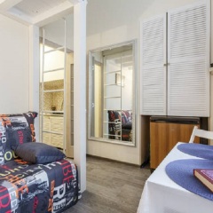 Гостиница Studiya Na Tsvetnom Bulvare Apartments в Москве отзывы, цены и фото номеров - забронировать гостиницу Studiya Na Tsvetnom Bulvare Apartments онлайн Москва комната для гостей фото 3