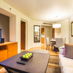 Отель Chatrium Residence Sathon Bangkok 4* Номер Делюкс с различными типами кроватей фото 5