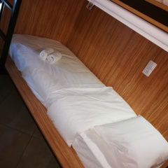 Хостел V&M sleepbox Кровать в общем номере с двухъярусными кроватями фото 2