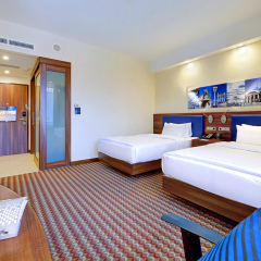 Гостиница Hampton by Hilton Волгоград Профсоюзная 4* Стандартный номер с различными типами кроватей фото 12
