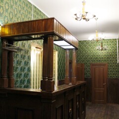 Hostel Aquarel Кровать в общем номере с двухъярусной кроватью фото 36