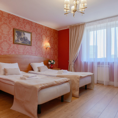 Арт-Отель Карелия 4* Номер Бизнес с 2 отдельными кроватями фото 9