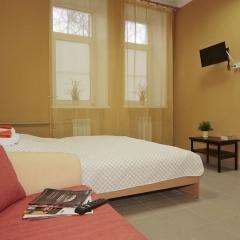 Hostel Podvorie Улучшенный номер с различными типами кроватей