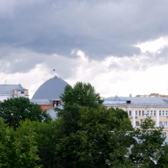 Гостиница КвартираСвободна Большая Грузинская в Москве отзывы, цены и фото номеров - забронировать гостиницу КвартираСвободна Большая Грузинская онлайн Москва балкон