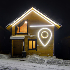 Гостиница Гостевой Дом Panda House в Шерегеше отзывы, цены и фото номеров - забронировать гостиницу Гостевой Дом Panda House онлайн Шерегеш вид на фасад фото 2