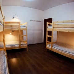 Mayak Hostel Кровать в общем номере с двухъярусной кроватью фото 6