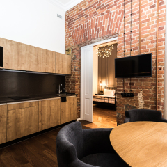 Апарт-Отель F12 Apartments Апартаменты с различными типами кроватей фото 9